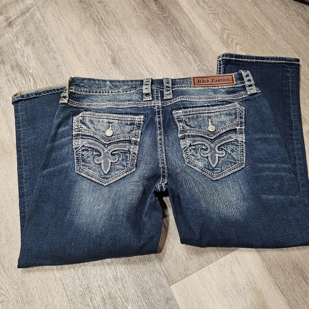 Rock Revival Clair Crop Size 32 - Picture 3 of 16